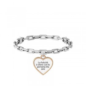 Kidult Family Bracciale Cuore Famiglia Acciaio 731944