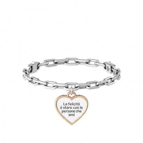 Kidult Family Bracciale Cuore Famiglia Acciaio 731944