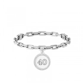 Kidult Special Moments Bracciale 40 The Best Is Yet To Come Acciaio 731952