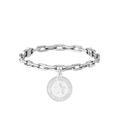 Kidult Special Moments Bracciale Moneta Happy Birthday Acciaio 731954