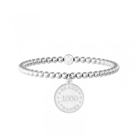 Kidult Love Bracciale Moneta Grazie Mille Acciaio 731955