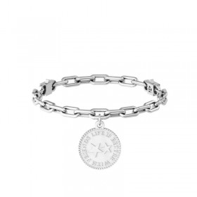 Kidult Love Bracciale Moneta Life Is Better With Friends Acciaio 731958