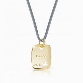 Le Bebé i Classici Piastrina Uomo Bimbo LBU001