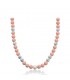 Collana Donna Miluna Terra e Mare Argento 925 Corallo Rosa e Perla Coltivata Bianca Diametro 8mm/8,5-9 PCL6194