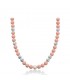 Collana Donna Miluna Terra e Mare Argento 925 Corallo Rosa e Perla Coltivata Bianca Diametro 8mm/8,5-9 PCL6194