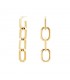 PDPAOLA Orecchini Signature Chain Gold AR01-468-U