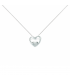 Girocollo Miluna Oro 375 Cuore 0,01ct CLD4259X