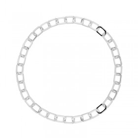 PDPAOLA Collana Large Signature Chain Silver CO02-381-U