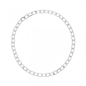 PDPAOLA Collana Medium Signature Chain Silver CO02-382-U