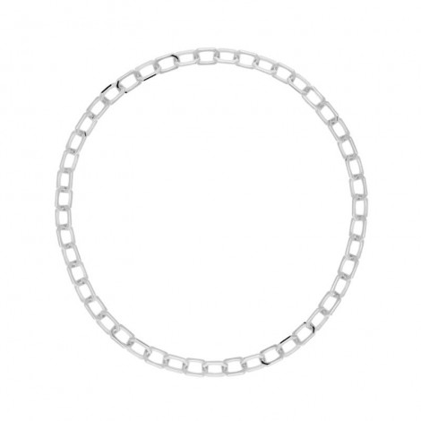 PDPAOLA Collana Medium Signature Chain Silver CO02-382-U