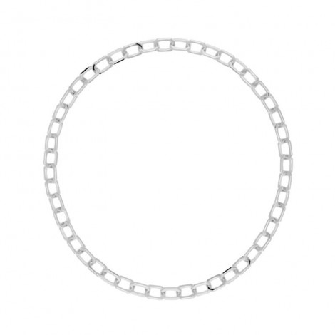 PDPAOLA Collana Medium Signature Chain Silver CO02-382-U