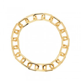 PDPAOLA Bracciale Medium Signature Chain Gold PU01-151-U