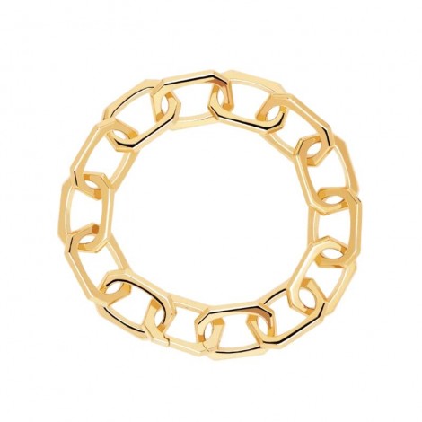 PDPAOLA Bracciale Large Signature Chain Gold PU01-152-U