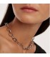 PDPAOLA Collana Medium Signature Chain Silver CO02-382-U