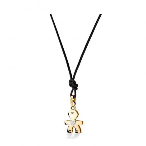 Collana Le Bebé Bimbo Oro Giallo 9kt Diamanti 0,03ct LBB060