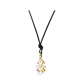 Collana Le Bebé Bimba Oro Giallo 9kt Diamanti 0,03ct LBB062