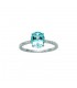 Anello Miluna Gemme Del Cielo Oro Bianco 18kt LID3257