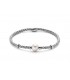 Bracciale Donna Miluna Argento Perla Coltivata Bianca Diametro 8,5mm PBR2992-S