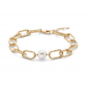 Bracciale Donna Miluna Miss Italia 1 Perla Gold PBR3203G