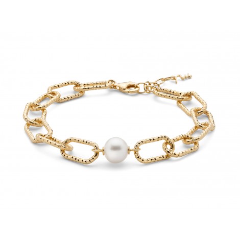 Bracciale Donna Miluna Miss Italia 1 Perla Gold PBR3203G