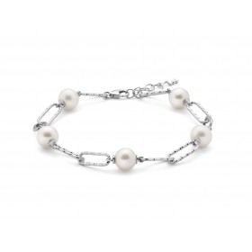 Bracciale Donna Miluna Miss Italia 5 Perle PBR3201