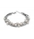 Bracciale Donna Miluna L'Argento di Miss Italia 5 Fili e 15 Perle Bianche PBR2836