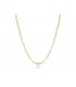 Collana Donna Miluna Miss Italia Argento 925 Gold 1 Perla 7,5mm PCL6021G