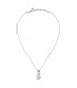 Collana Chiara Ferragni Donna Diamond Heart 38-4 cm Zirconi Silver White J19AUV09