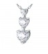 Collana Chiara Ferragni Donna Diamond Heart 38-4 cm Zirconi Silver White J19AUV09