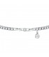 Bracciale Chiara Ferragni Donna Diamond Heart 175+15mm Zirconi Silver White Pink J19AUV12