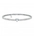 Bracciale Chiara Ferragni Donna Diamond Heart 175+15mm Zirconi Silver White J19AUV16