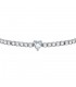 Bracciale Chiara Ferragni Donna Diamond Heart 175+15mm Zirconi Silver White J19AUV16