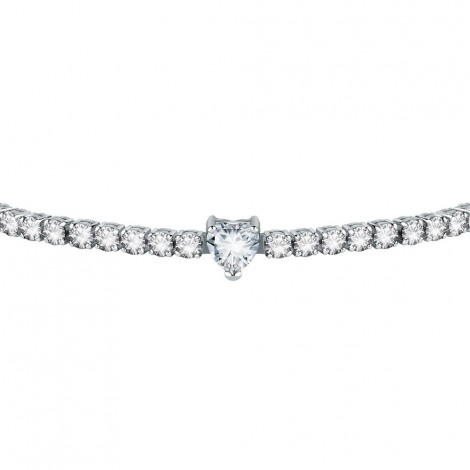 Bracciale Chiara Ferragni Donna Diamond Heart 175+15mm Zirconi Silver White J19AUV16