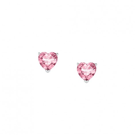 Orecchini Chiara Ferragni Donna Diamond Heart 10 mm Zirconi Pink J19AUV22