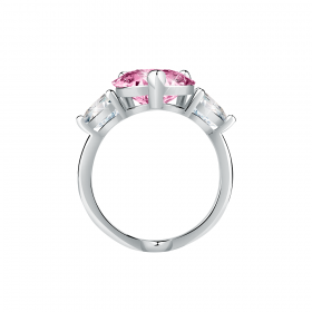 Anello Chiara Ferragni Donna Diamond Heart Zirconi Pink J19AUV33012