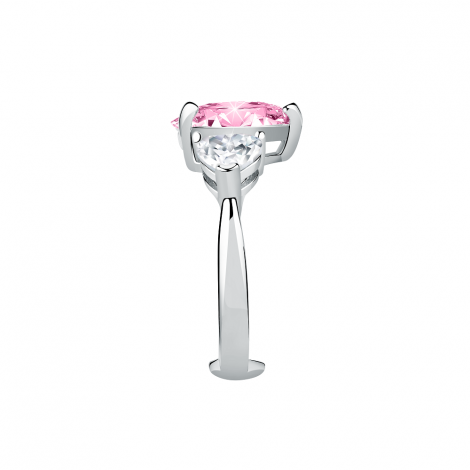 Anello Chiara Ferragni Donna Diamond Heart Zirconi Pink J19AUV33012