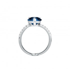 Anello Chiara Ferragni Donna Diamond Heart Zirconi Blue J19AUV34012