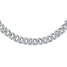 Collana Donna Chain Chiara Ferragni 38-7cm Zirconi Silver J19AUW01