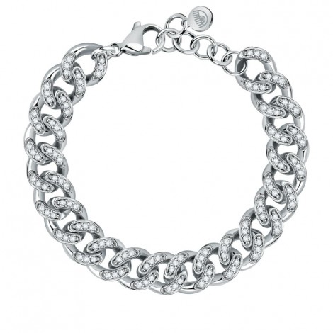 Bracciale Chiara Ferragni Donna Chain 170-25 mm Zirconi Silver J19AUW02