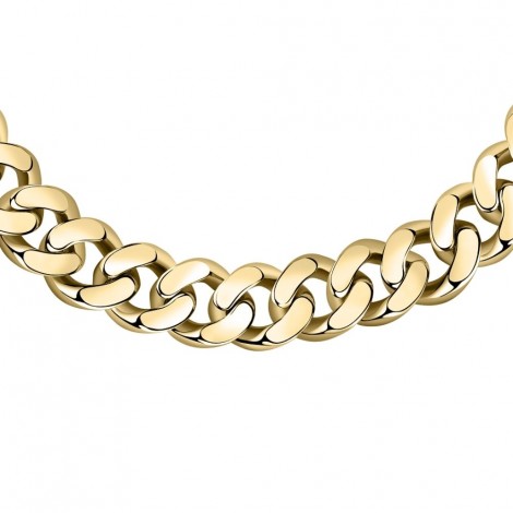 Collana Chiara Ferragni Donna Chain 40-5 cm Placcato Oro Giallo 18 Kt J19AUW06