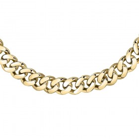 Collana Chiara Ferragni Donna Chain 38-4 cm Placcato Oro Giallo 18 Kt J19AUW07