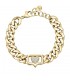 Bracciale Chiara Ferragni Donna Chain 165-30 mm Zirconi Placcato Oro Giallo 18 Kt  J19AUW10