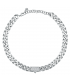 Collana Chiara Ferragni Donna Chain 38-7 cm Zirconi Silver J19AUW13