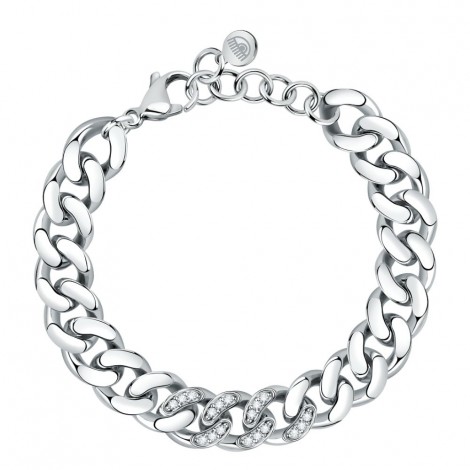 Bracciale Chiara Ferragni Donna Chain 170-25 mm Cristalli Silver J19AUW18