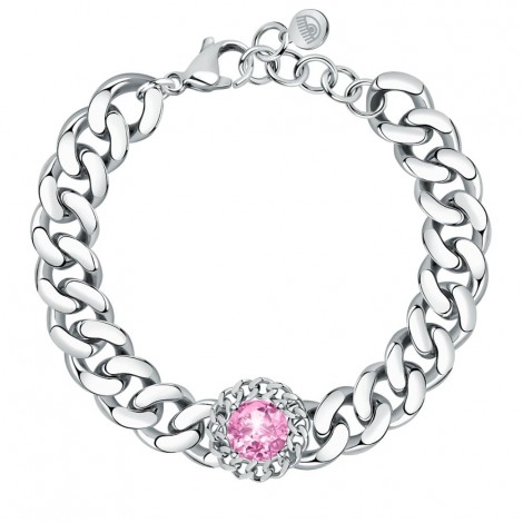 Bracciale Chiara Ferragni Donna Chain 170-25 mm Zirconi Silver Pink J19AUW21