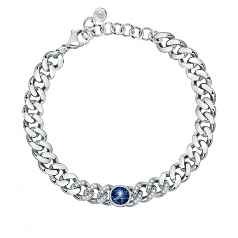 Bracciale Chiara Ferragni Donna Chain 160-30 mm Zirconi Silver Blue J19AUW23