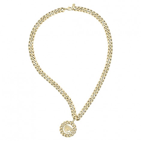 Collana Donna Chiara Ferragni Chain 70 cm Logo Charm Placcata Oro Giallo 18 Kt J19AUW36