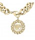 Bracciale Chiara Ferragni Donna Chain 18 cm Logo Eye Charm Placcata Oro Giallo 18 Kt  J19AUW37