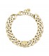 Bracciale Chiara Ferragni Donna Chain 16,5 + 3 cm Logo Eye Charm Placcata Oro Giallo 18 Kt  J19AUW46