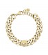 Bracciale Chiara Ferragni Donna Chain 16,5 + 3 cm Logo Eye Charm Placcata Oro Giallo 18 Kt  J19AUW46